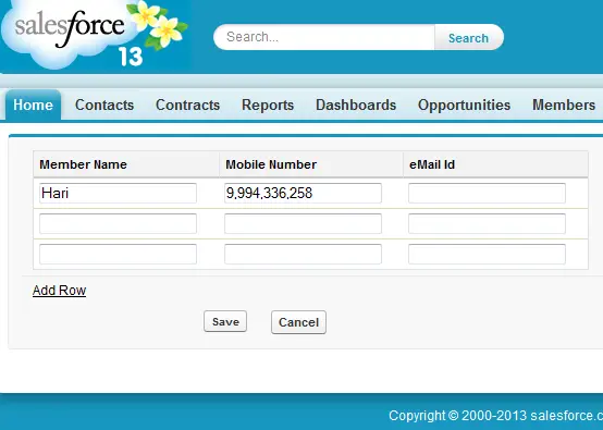 Dynamically Adding Rows In Apex PageBlock InfallibleTechie